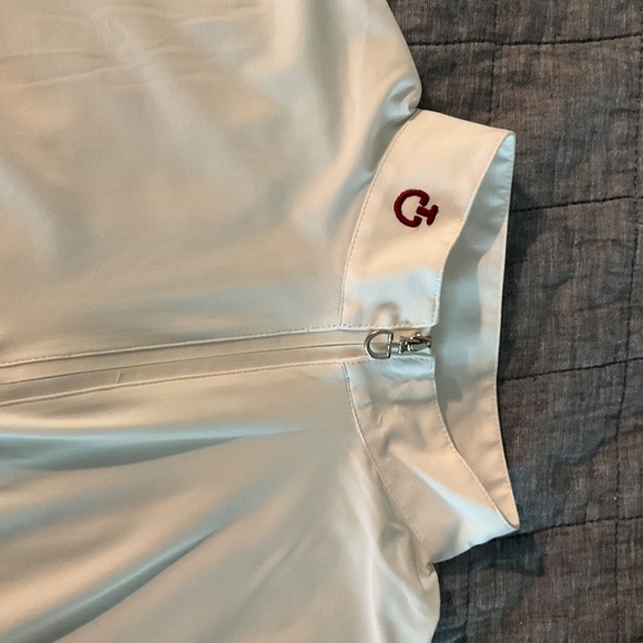 CAVALLERIA TOSCANA White Short Sleeve Show Shirt XL - Picture 5 of 6